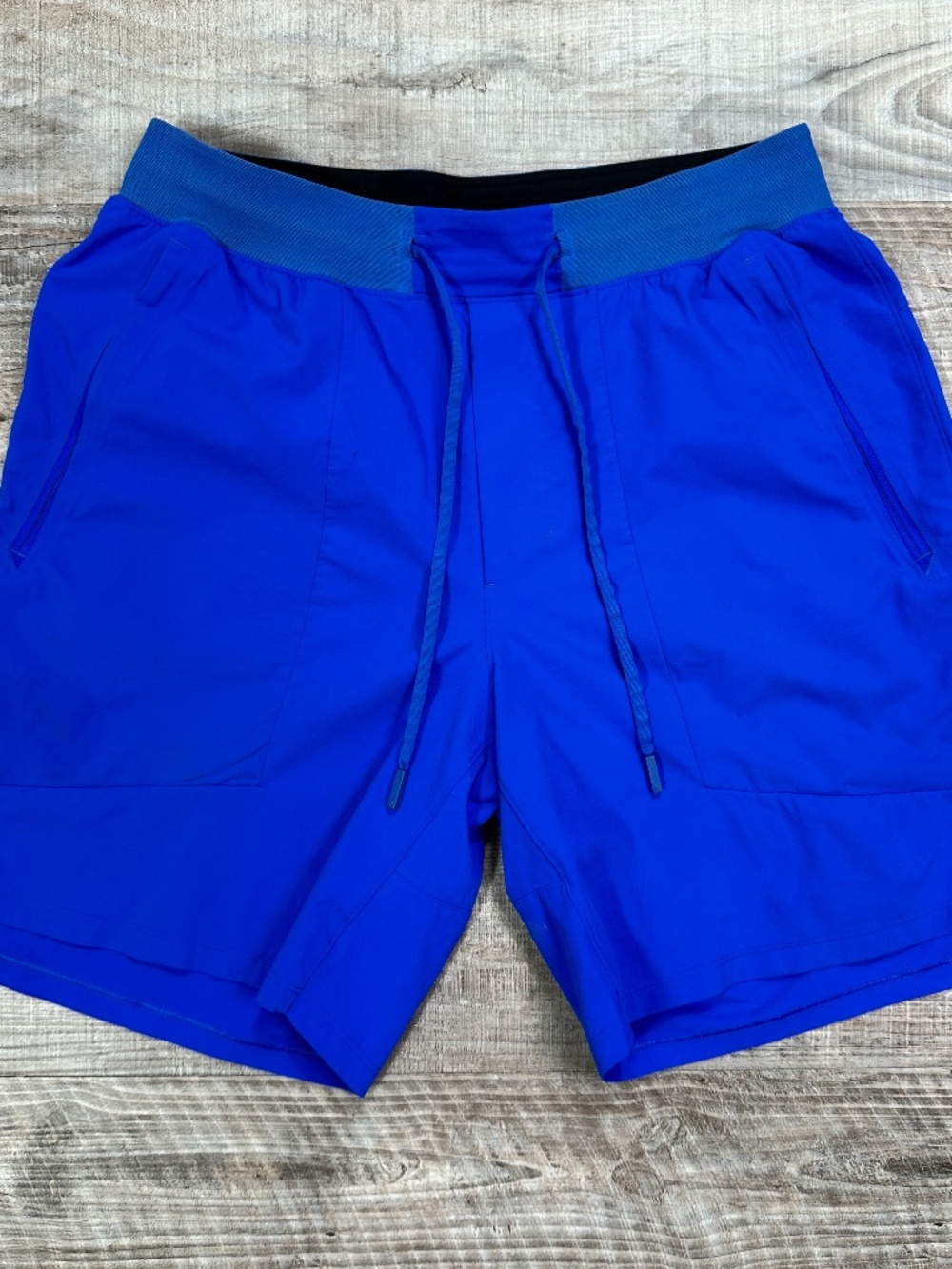 Lululemon Surge Short 7" Men's Sz M Casual Running Unlined Blue